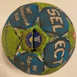 Blau Grün Handball Kasse